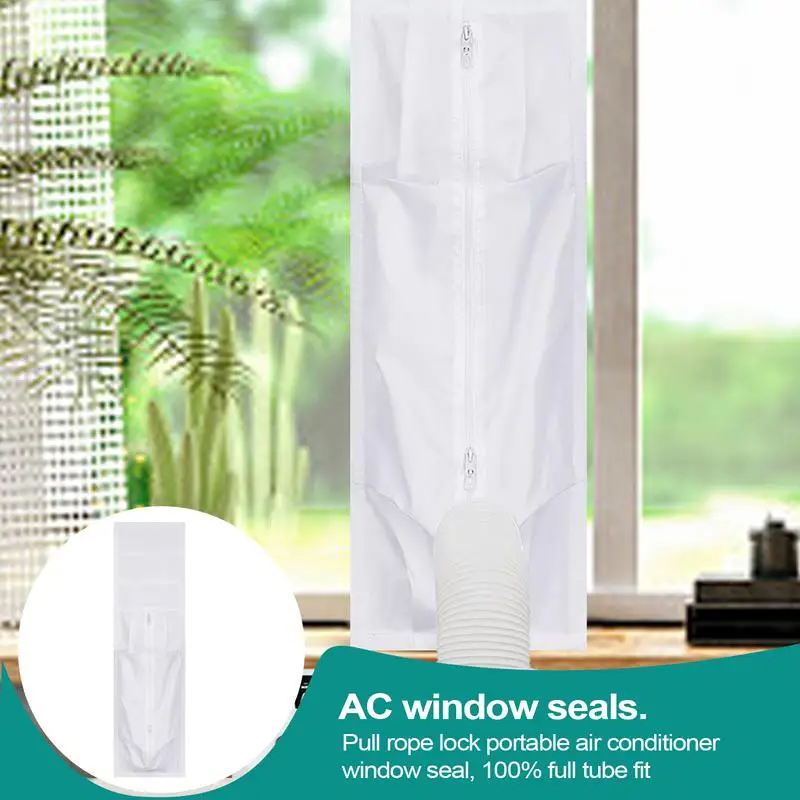 Window Seal For Portable Air Conditioner Clothes Dryer Vent Seal Waterproof Mobile Air Conditioning Vent Sealing Tools For