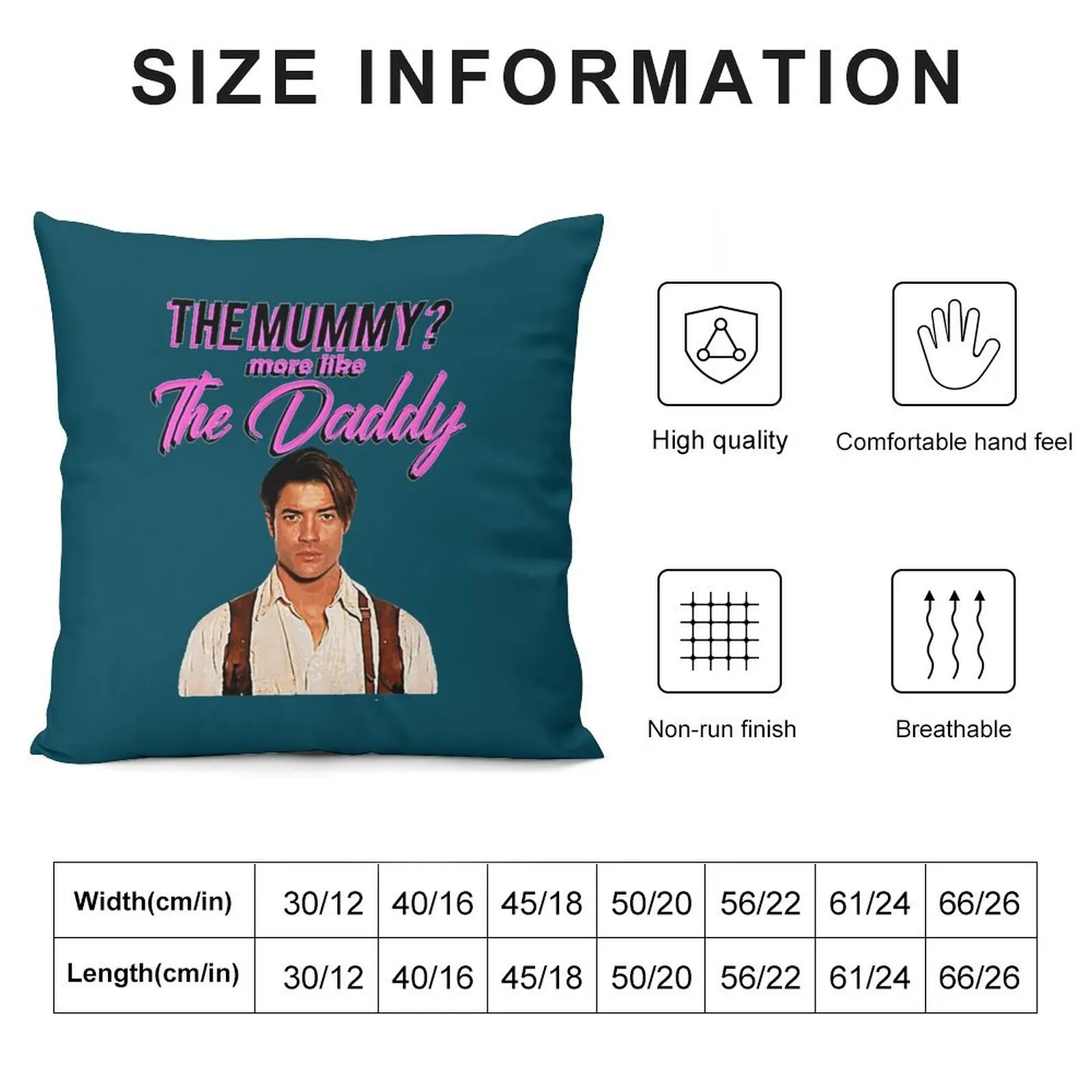 DADDY THE MUMMY Throw Pillow Decorative Cushions For Luxury Sofa Cushion Cover For Sofa pillow