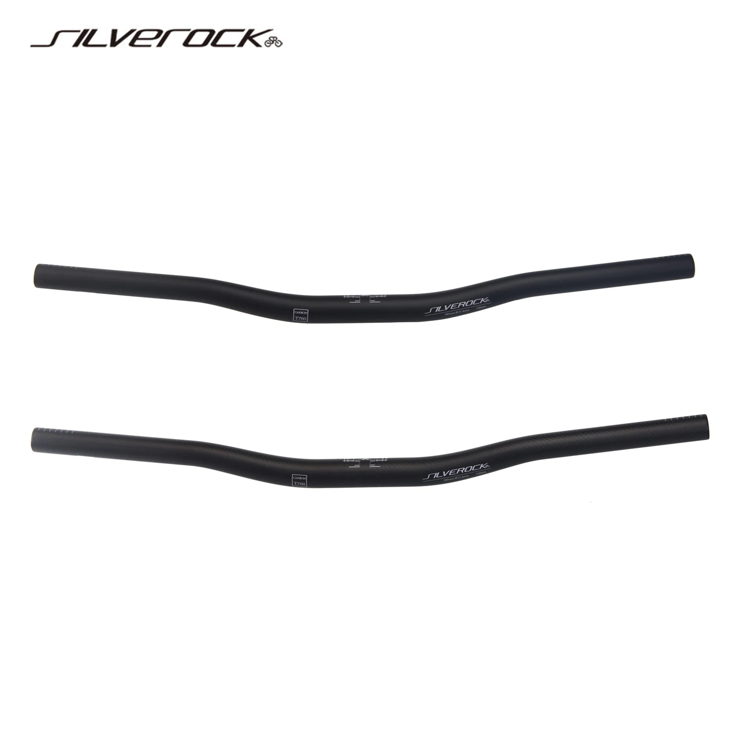 

SILVEROCK Carbon S Type Handlebar Rise Bar 25.4mm x 580mm for Brompton Fnhon Gust K3plus Trifold Folding Bike Super Quality