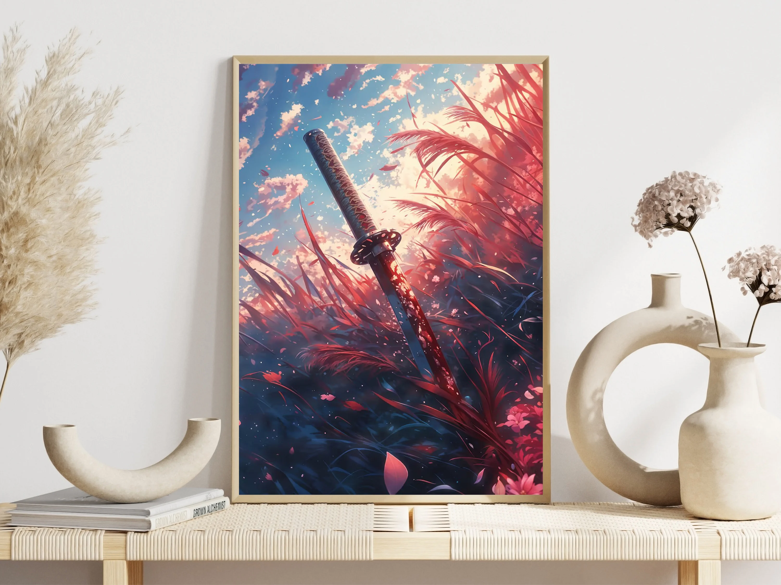 Póster de espada japonesa trad - Japanese Lifestyle In Japanese reseña y precio