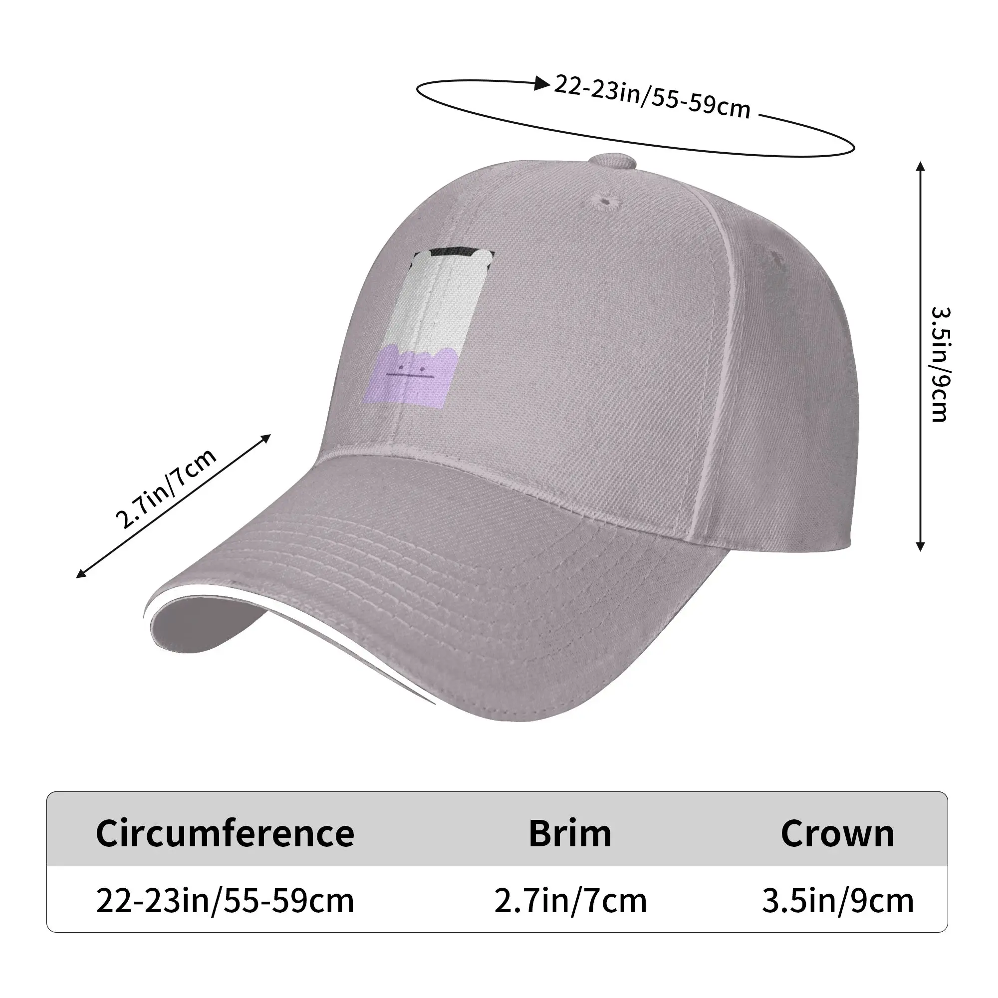 Ditto Face Ditto fy Anything Cap Casual Baseball Caps Adjustable Hat Hip Hop Summer Unisex Baseball Hats Customizable