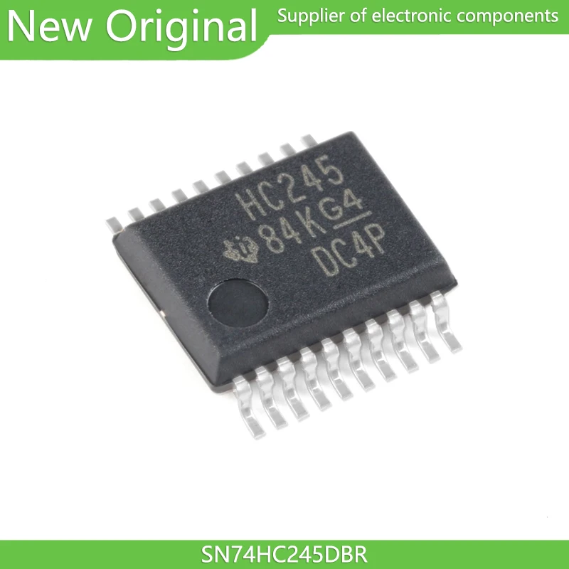 

(10pcs/lot) New Original SN74HC245DBR printing HC245 SSOP20 Buffer/Driver/Transceiver bus transceiver chip