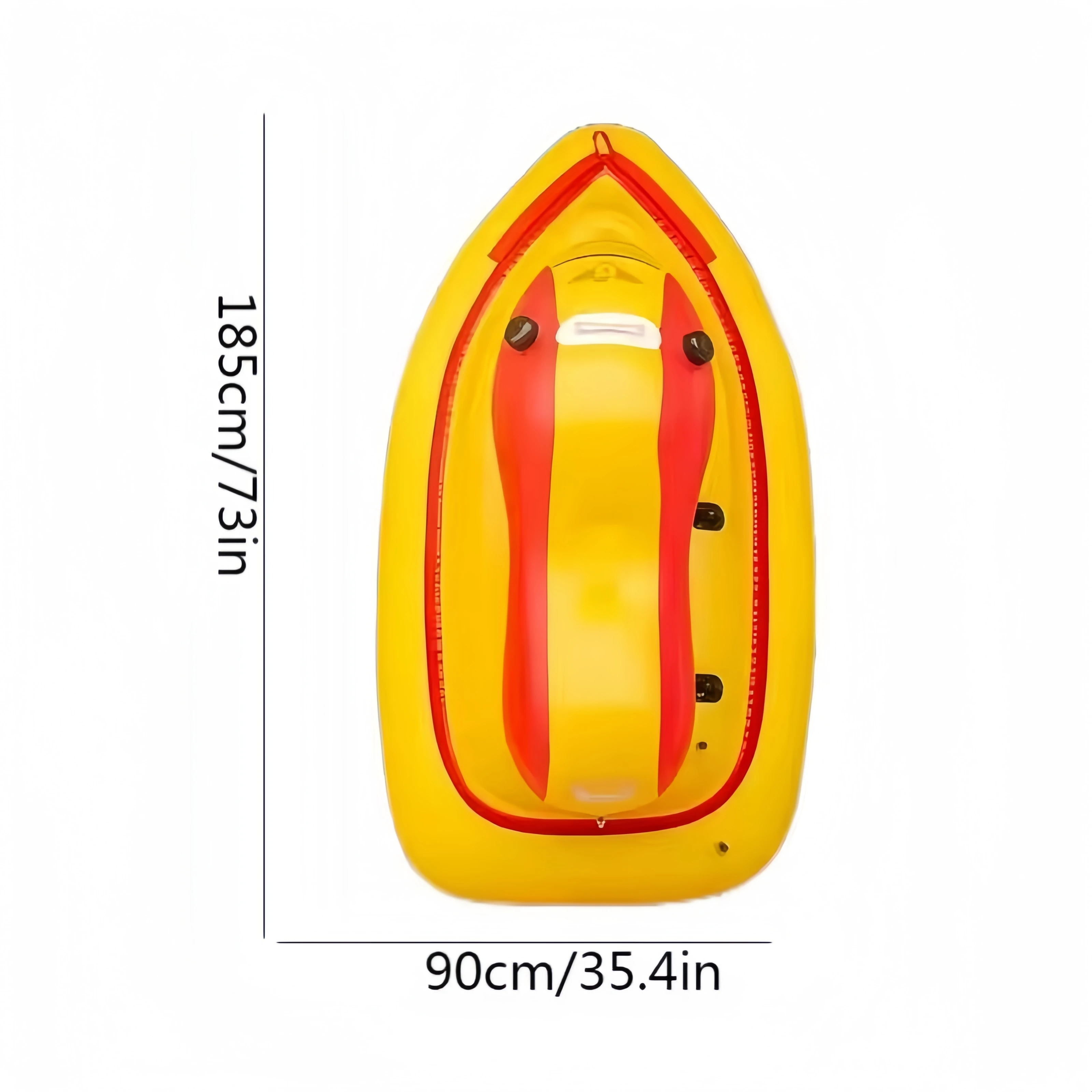 Gommone motorizzato elettrico CAMORO per Jet ski con propulsore subacqueo da 700W barca a motore elettrica galleggiante con alette