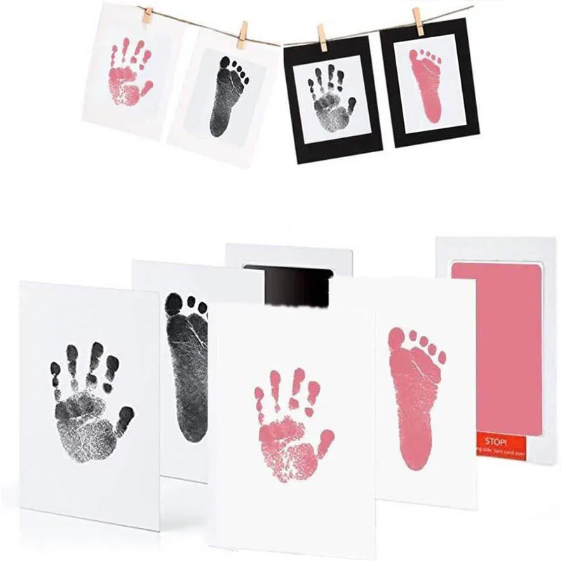 Pet Dog Paw Print Station Safe Inkless Printing Pad Baby Footprints Puppy Paw Prints Holiday Souvenirs Pet Accessories