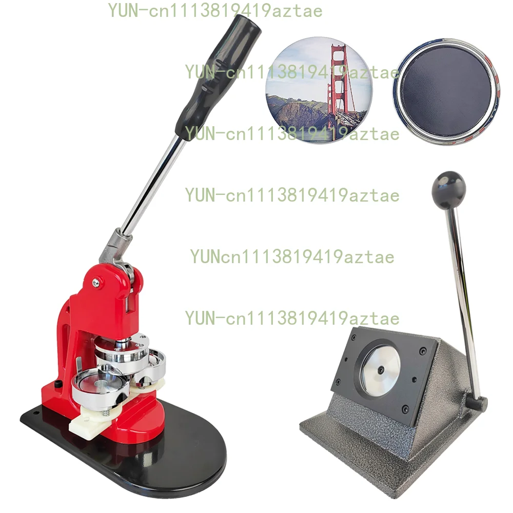 58Mm 2.25in optical magnet round magnet maker kit, including knives and 100 sets of home decoration magnet materials