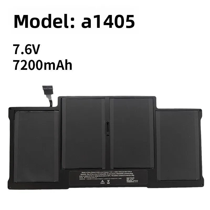

Совместим с аккумулятором для ноутбука Apple A1405 MacBook Air A1466 A1369 A1377 A1496