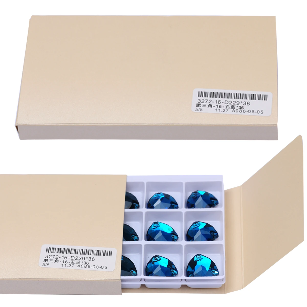 PUBRILEX Wholesale Glass K9 Strass Edges with Chamfers 3265 Rhinestones Cosmic Sew on Strass for Wedding Garment Dress Clothing