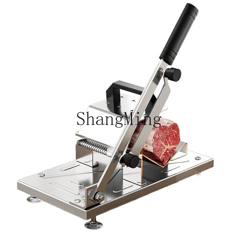 

PYH meat slicing machine household beef roll slicer manual cutting mutton roll machine multi-functional fat beef