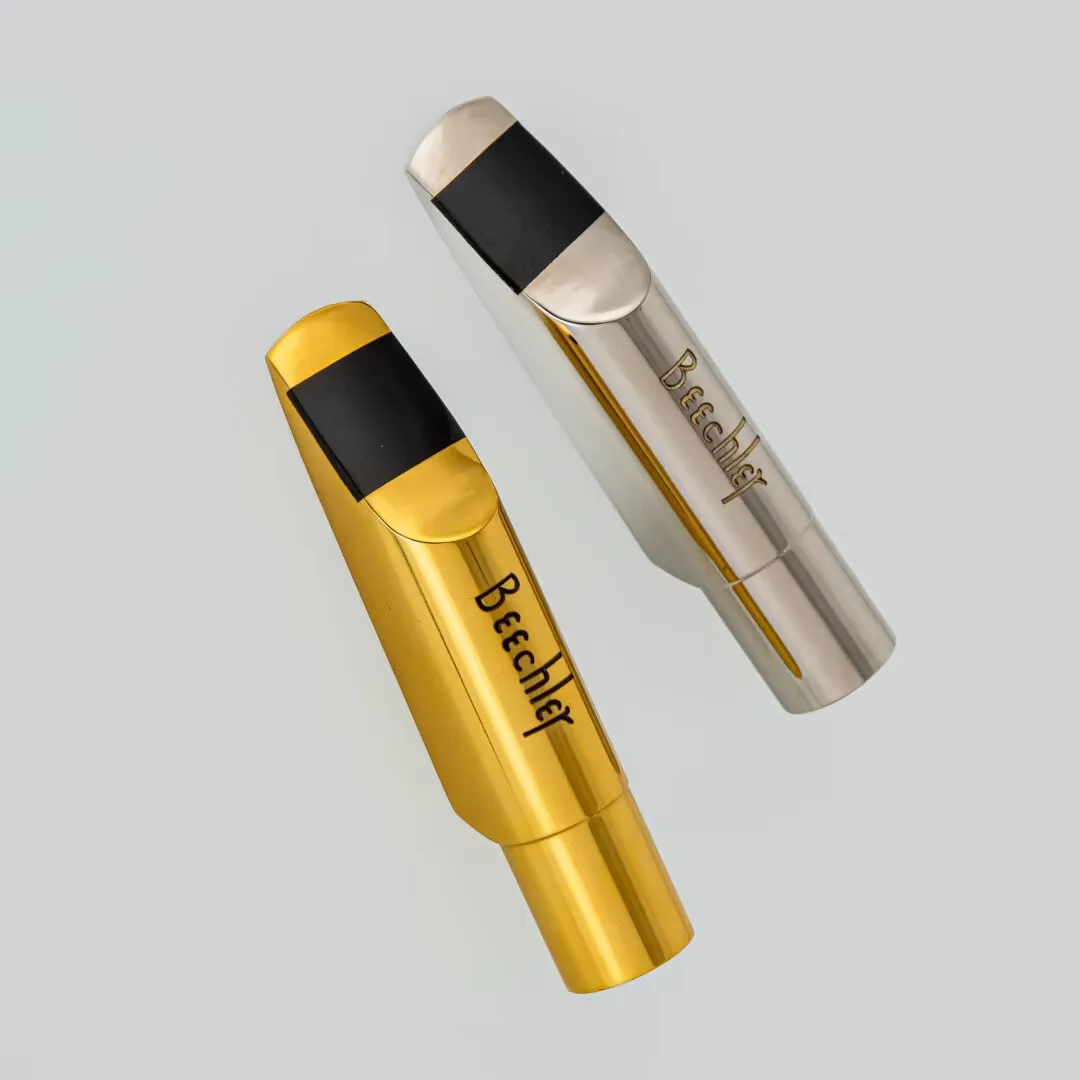 Professional Advanced Beechler Saxophone Metal Mouthpiece Alto Soprano Tenor Size 5 6 7 8 9 Sliver Plated Sax Accessories