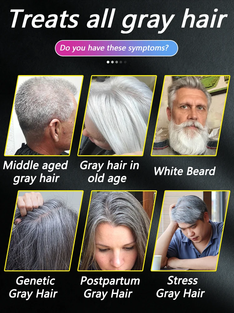 Solve all gray hair problems