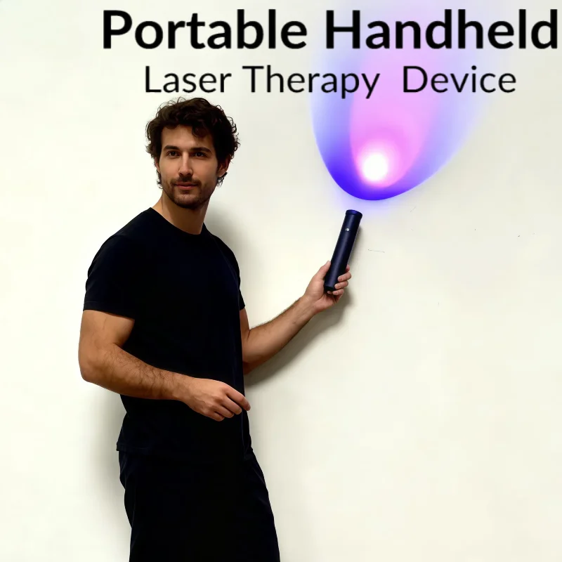 Rechargeable 5Wavelengths LED Light Therapy Device 460nm 630nm 850nm 900nm for Portable Physiotherapy