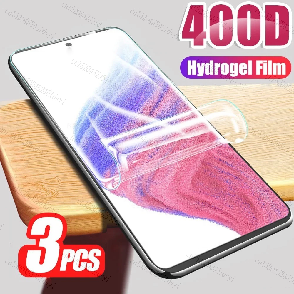 3PCS Hydrogel Film For Motorola Edge 50 40 30Ultra Fusion Edge Plus Moto G85 G84 G75 G55 G45 G35 G14 Screen Protectors