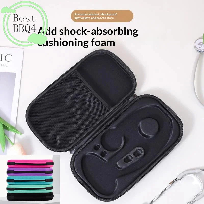 (BBQ4)Stethoscope Case Shockproof Stethoscope Bag Travel Portable  Carrying Case Lightweight Stethoscope Storage Bag Organizer
