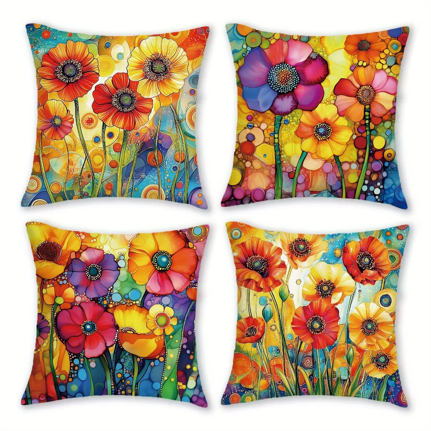 4 Fundas De Almohad…