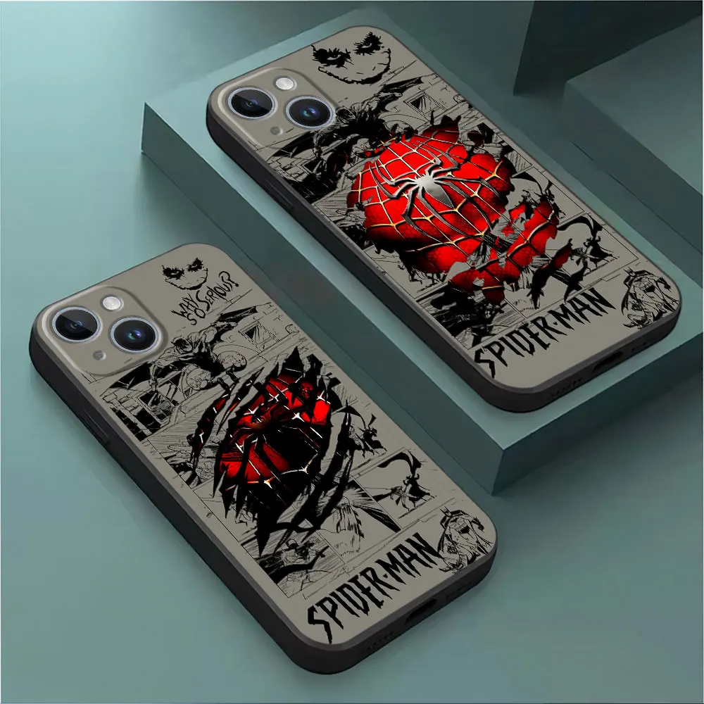 Cover B-Bat-mans Logo TPU Soft Case for iPhone 11 XS X 16 Pro 12 Mini 15 Pro Max SE 8 Plus 13 Pro 14 XR Shockproof Shockproof