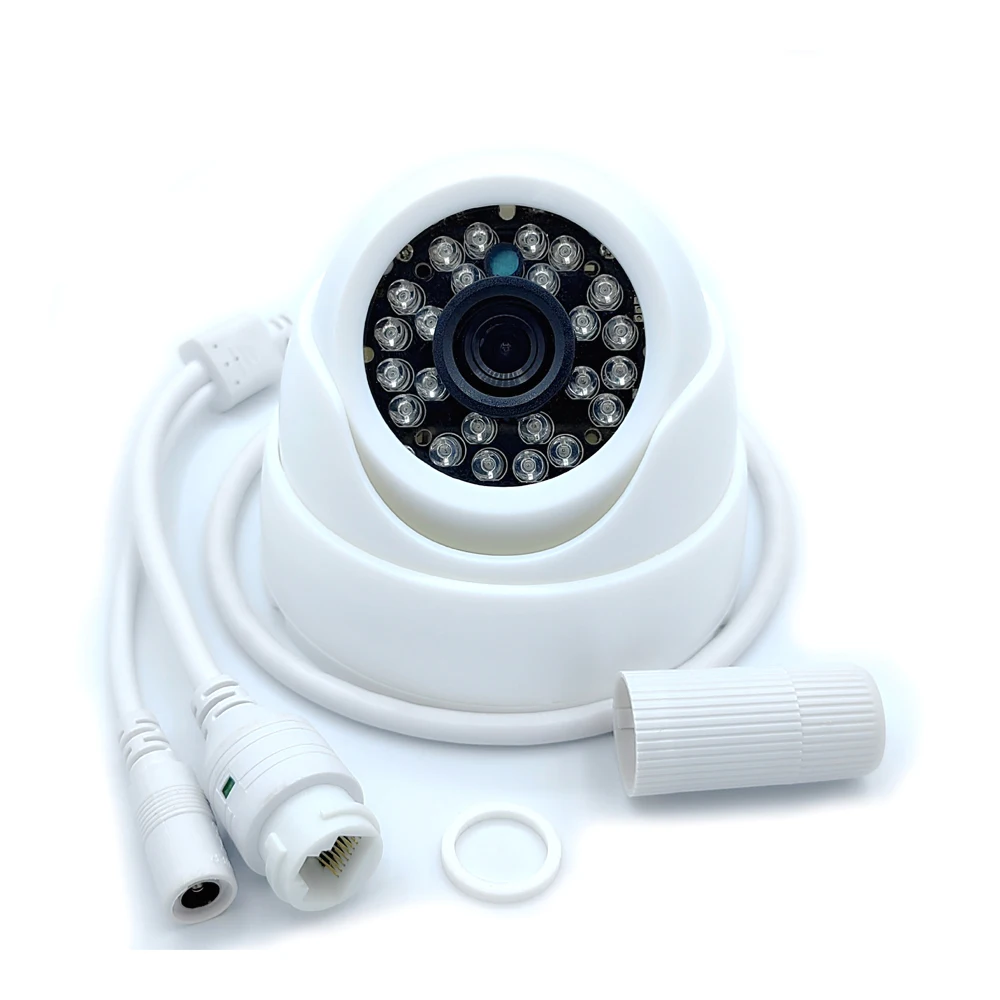 4MP HD Audio Dome IP Camera low illumination AI Intelligent H.265AI IR night vision HD camera Indoor