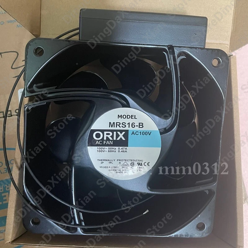 

X FOR ORIX MRS16-B AC100V equipment fan 1pcs