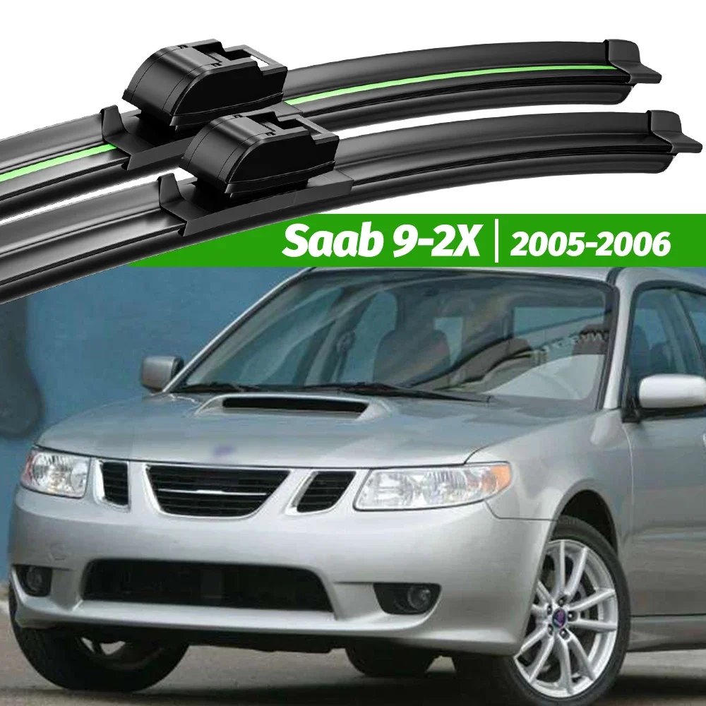 

For Saab 9-2X 2005-2006 2pcs Front Windshield Wiper Blades Accessories Windscreen Window Windscreen Window Accessories