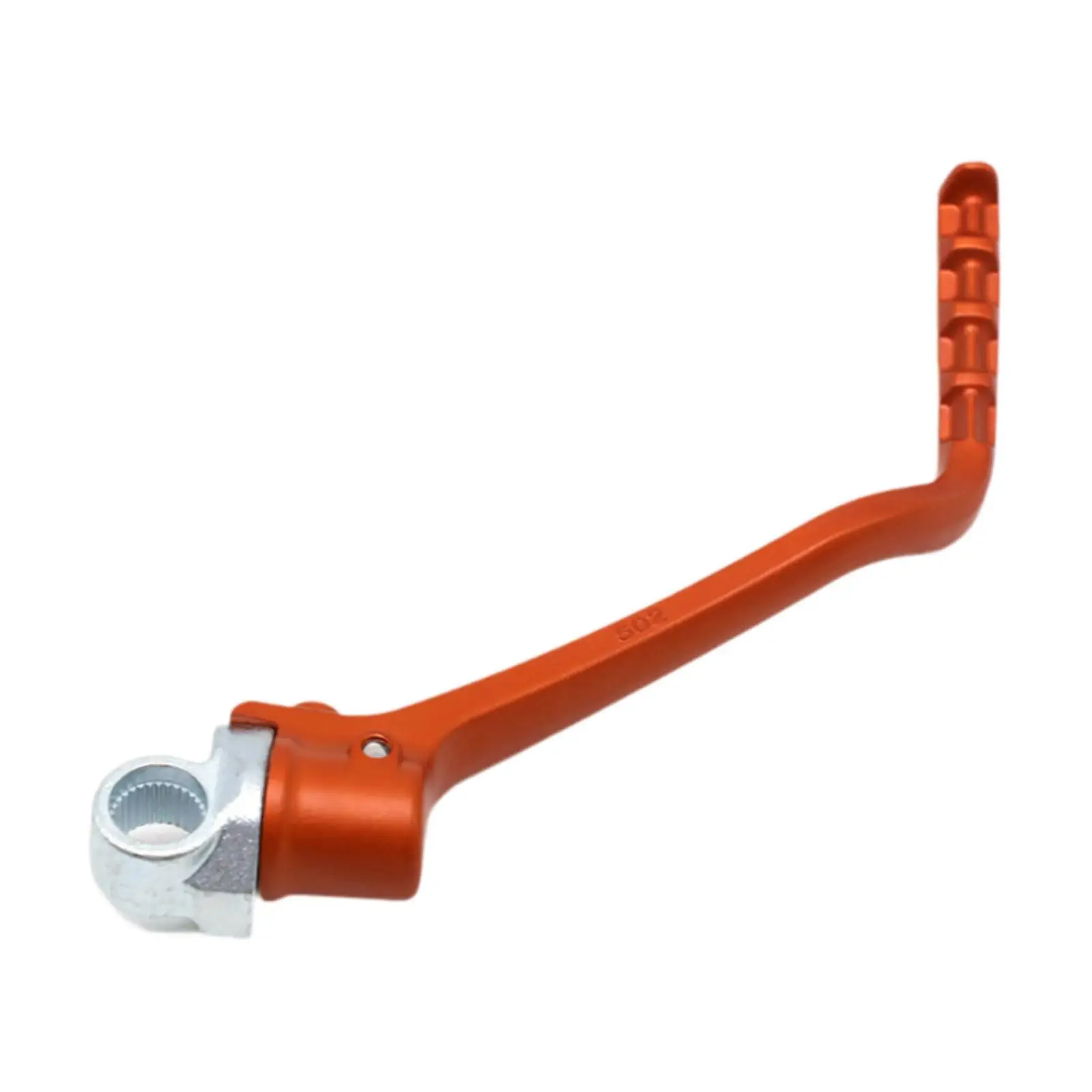 Motorcycle Kick Start Lever Orange Aluminum Alloy Sturdy Starter Pedal Accessory for 125SX 150SX 250SX Off Road