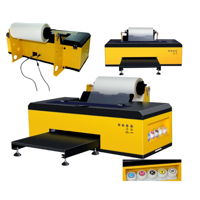 l805 Digital A4 Inkjet T-Shirt Printing Machine sublimation heat press dtf shaker Pet Film Dtf Printer