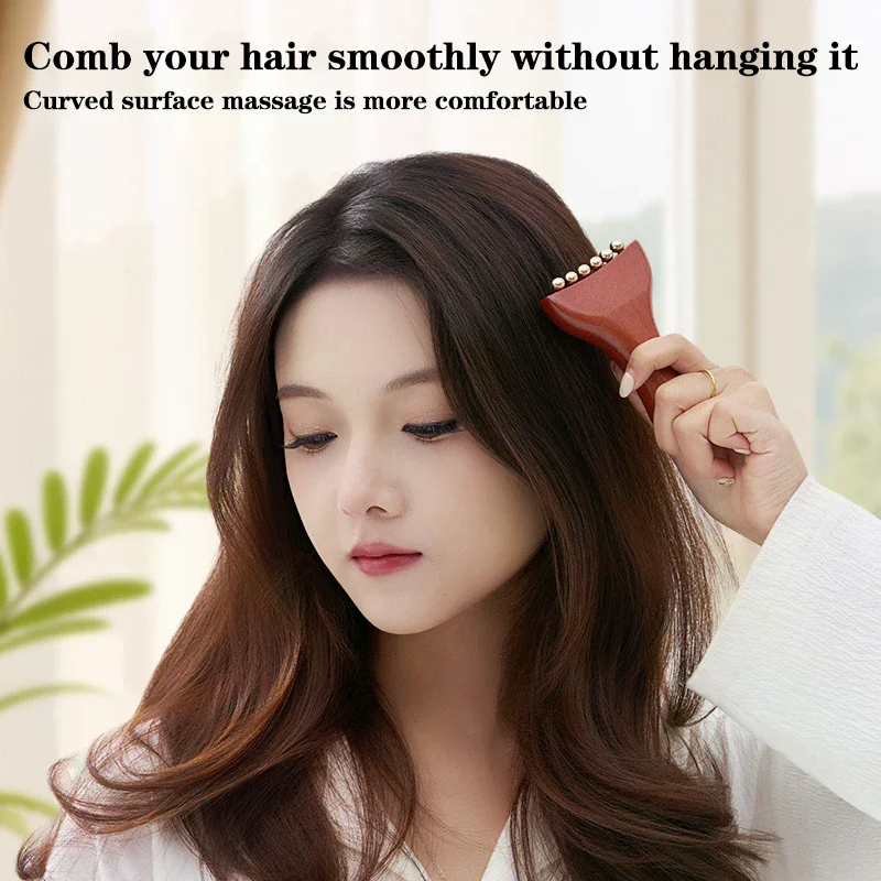 

Деревянная латунь, золотая бусина, инструмент для подтяжки лица, косметический массаж щек, Гуа Ша, лимфодренажный массажер, триггерная точка, релаксация