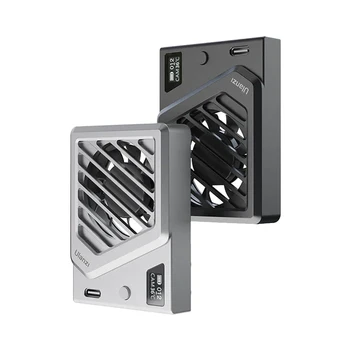 Ulanzi ca25 câmera ventilador de refrigeração primavera montagem telescópica ajustável inteligente monitoramento em tempo real para sony ZV-E1 r6 ii canon