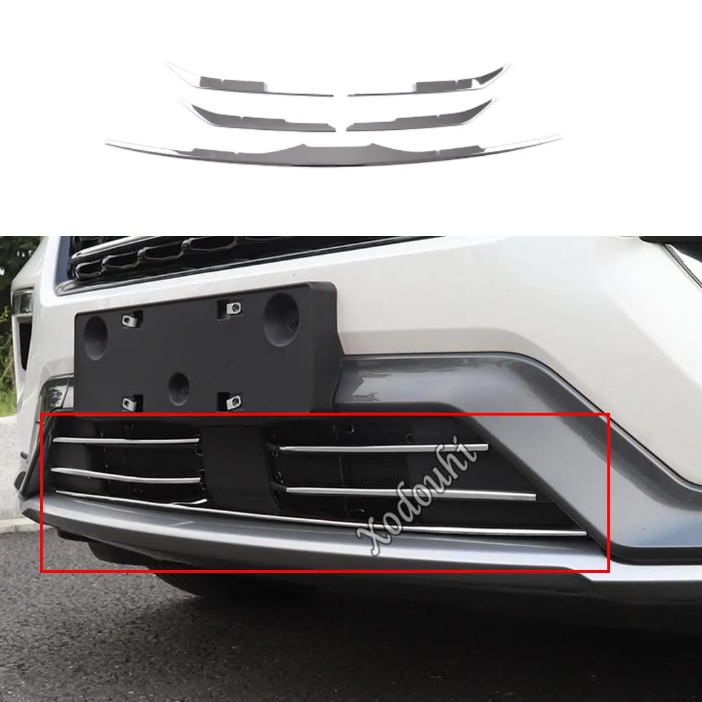 For Ford Explorer U625 2019 2020 2021 Car Styling Protection Stainless Steel Trim Front Up Grid Grill Grille Molding Frame 5pcs