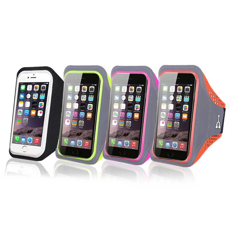 Running Armbands For iPhone 15 14 13 12 11 Pro Max Samsung Xiaomi Oppo Huawei Honor Outdoor Sports Arm Band Case Phone Pouch Bag