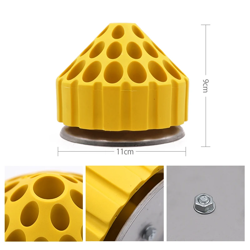 Dental Burs Storage Box, 360 Degree Rotating Organizer
