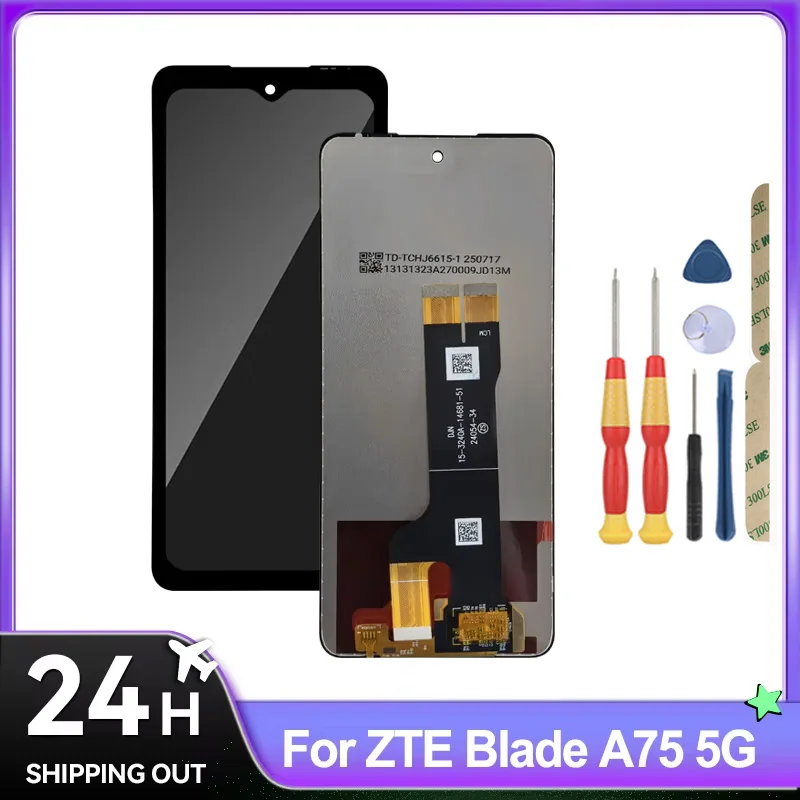 For ZTE Blade A75 5G/Nubia Music/V80 Design/V80 Pro/V80 Vita /LCD Display + Touch Screen Full Assembly Replacement Parts