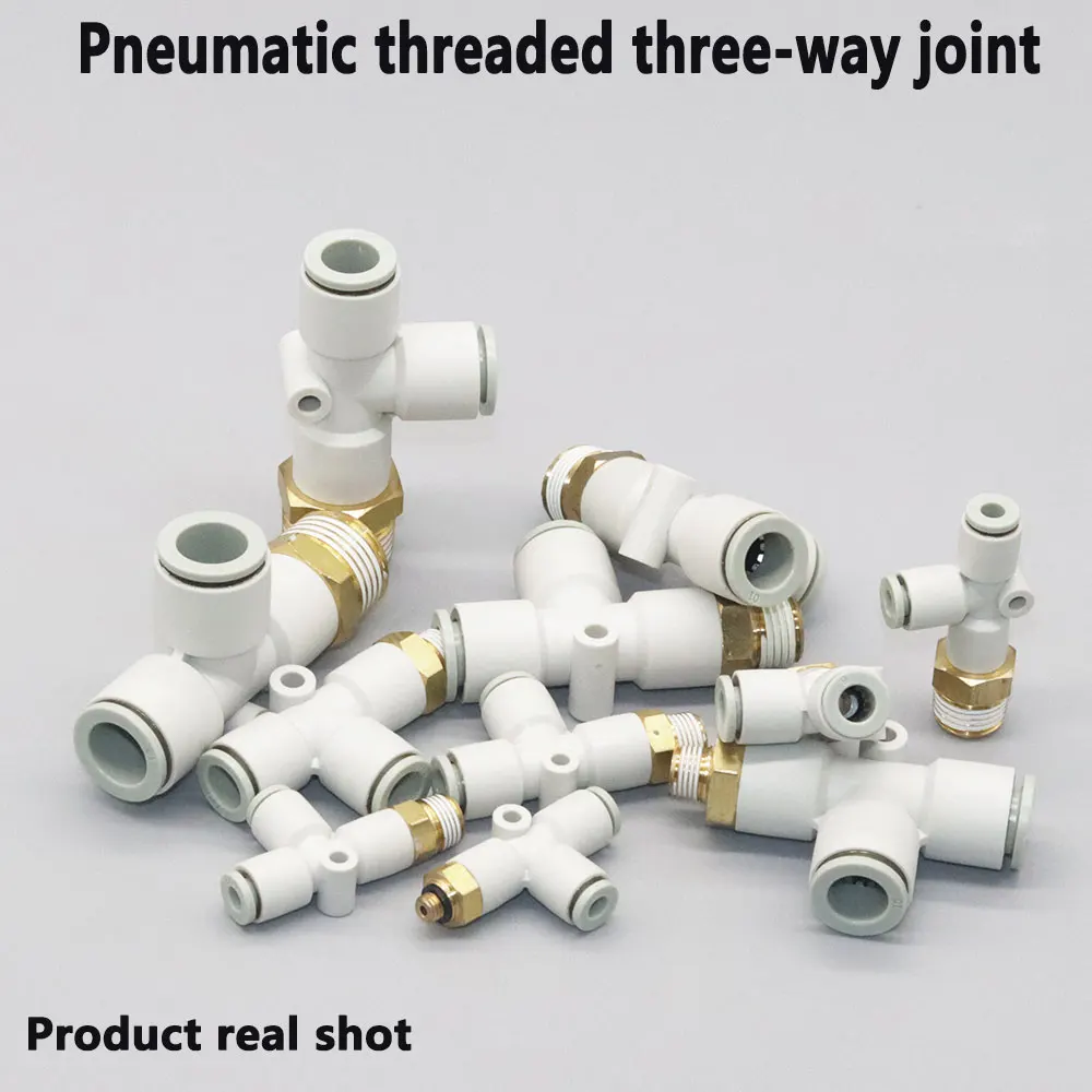 10PCS White Pneumat…
