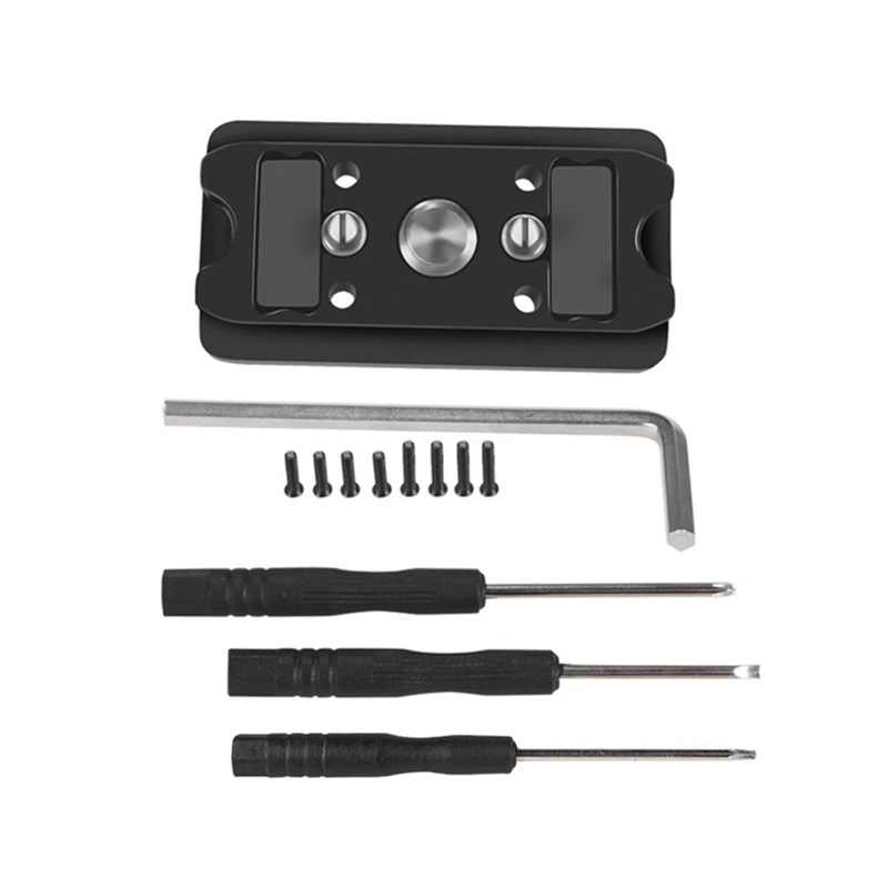 Magnetic Tripod Mount Adapter With 1/4" Screw For DJI Action 5Pro, Gopro 13 12 11, Insta360 One Action Cameras