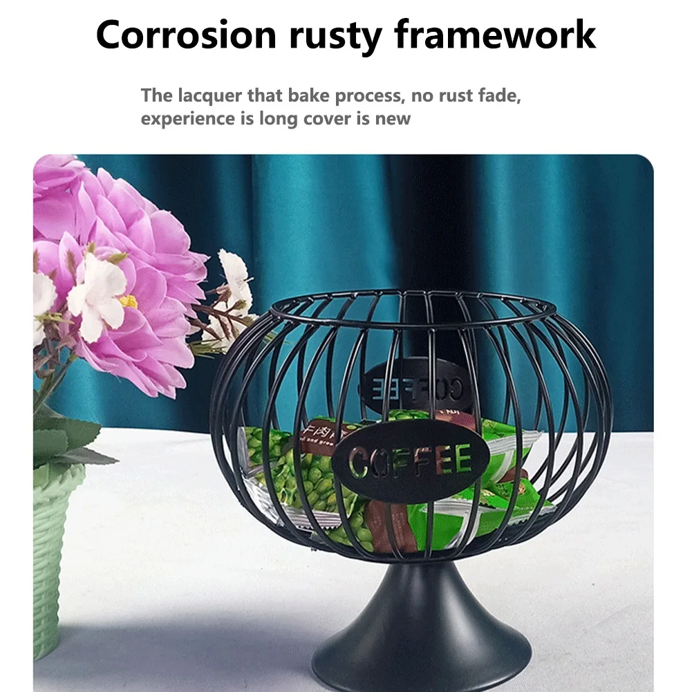 MAKE-полая корзина для хранения кофейных капсул, держатель для капсул для кофе, кухонная корзина для хранения, органайзер для дома, кафе, отеля