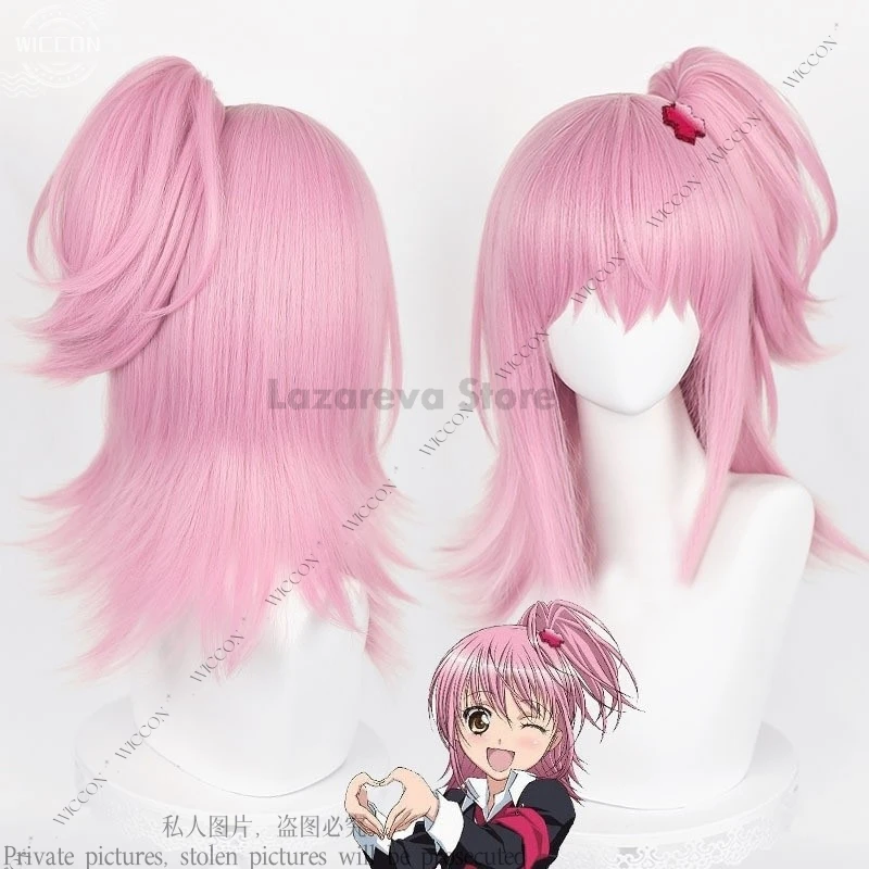 Hinamori Amu Anime Shugo Cos Chara kobieta przebranie na karnawał peruka peleryna mundurek szkolny Joker unisex do odgrywania ról kostium sceniczny