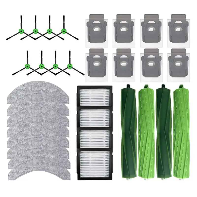 

【POPULAR】Replacement Parts For Irobot Roomba Combo J7+ J9+ 10 Max Accessories Main Side Brush Hepa Filter Mop Cloth Dust Bag