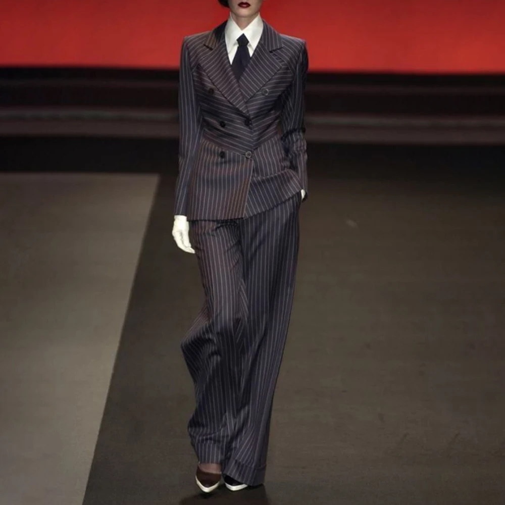 

Женский брючный костюм Офисная одежда Деловая повседневная работа Уникальные линии Создано срезанной курткой Формальный облегающий крой Повседневные поездки на работу