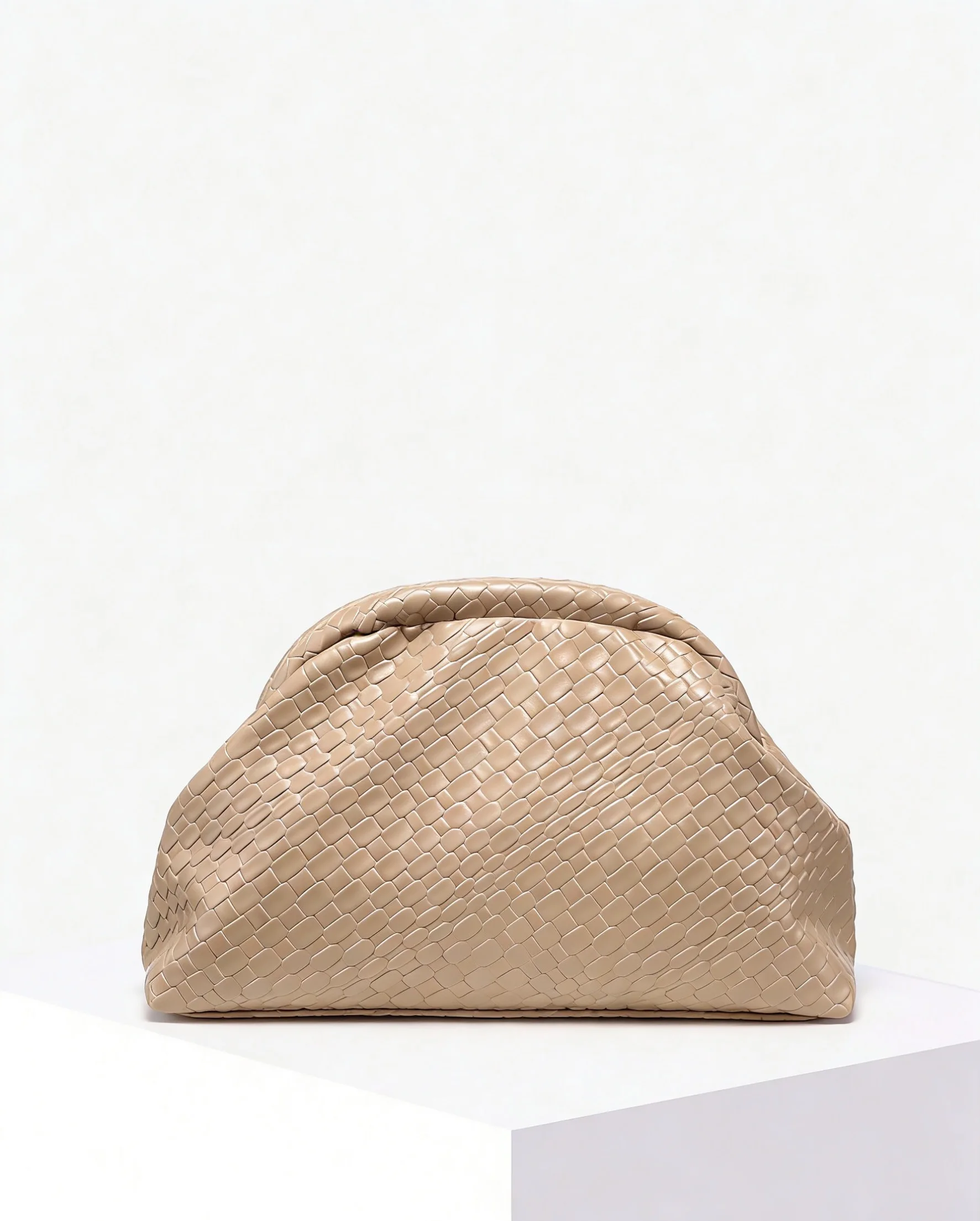 Neue, modische Handtasche mit Nieten und Falten für Damen, Clutch, Tasche mit Reißverschluss, modisch, lässig, schlicht, für den täglichen Gebrauch, für Abendpartys. – Detail 11