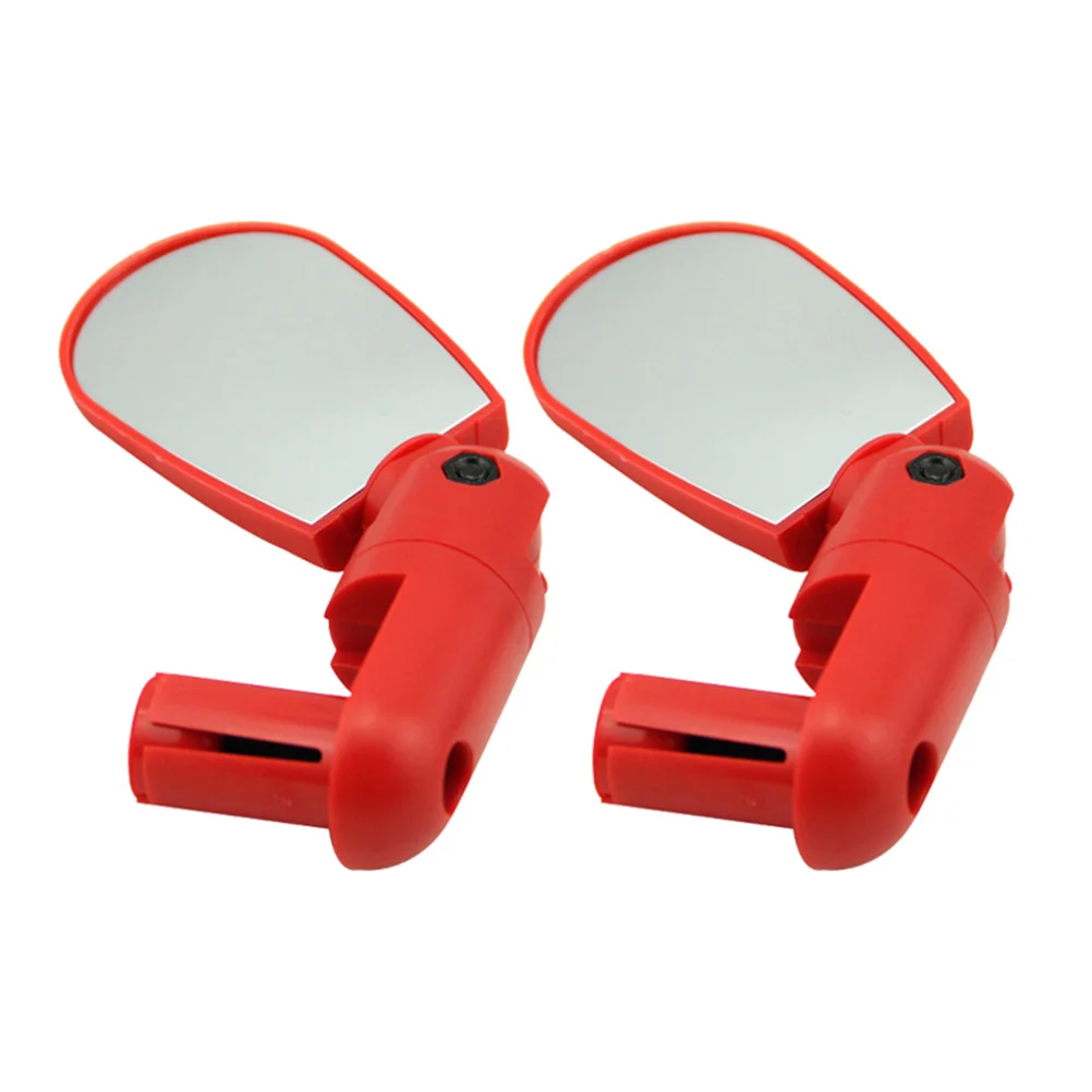 2Pcs Bicycle Rear View Mirror for Road Bike Universal Handlebar Mirrors Compact Lightweight Design Easy Install No View
