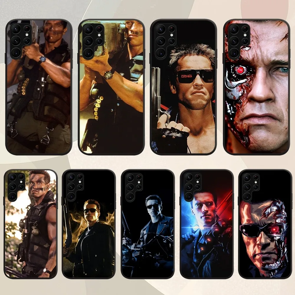 Arnold Schwarzenegger Terminator Phone Case For Samsung Galaxy A52 A72 A53 A70 A91 A80 A71 A73 S Shell