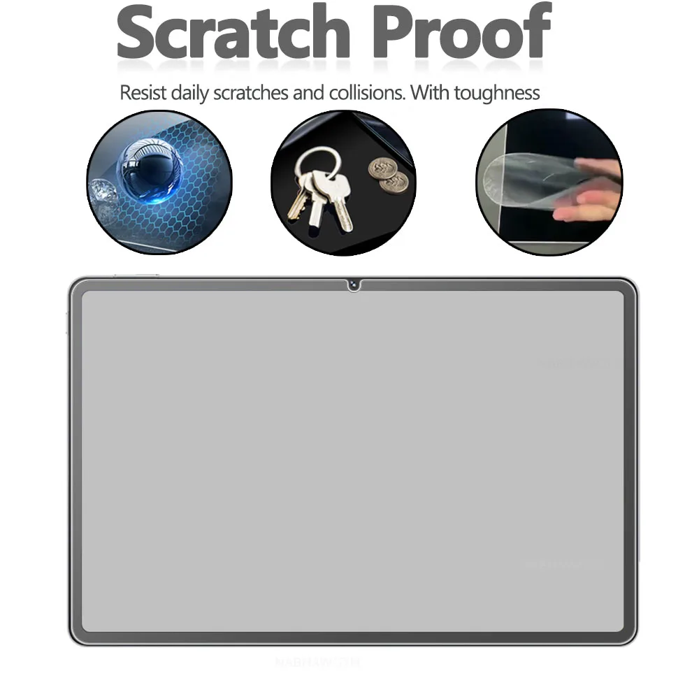 2 Pieces Ultra Clear Tempered Glass HD Hard Film Scratch Proof Screen Protector For Huawei MatePad SE 11 inch 2024 image 6