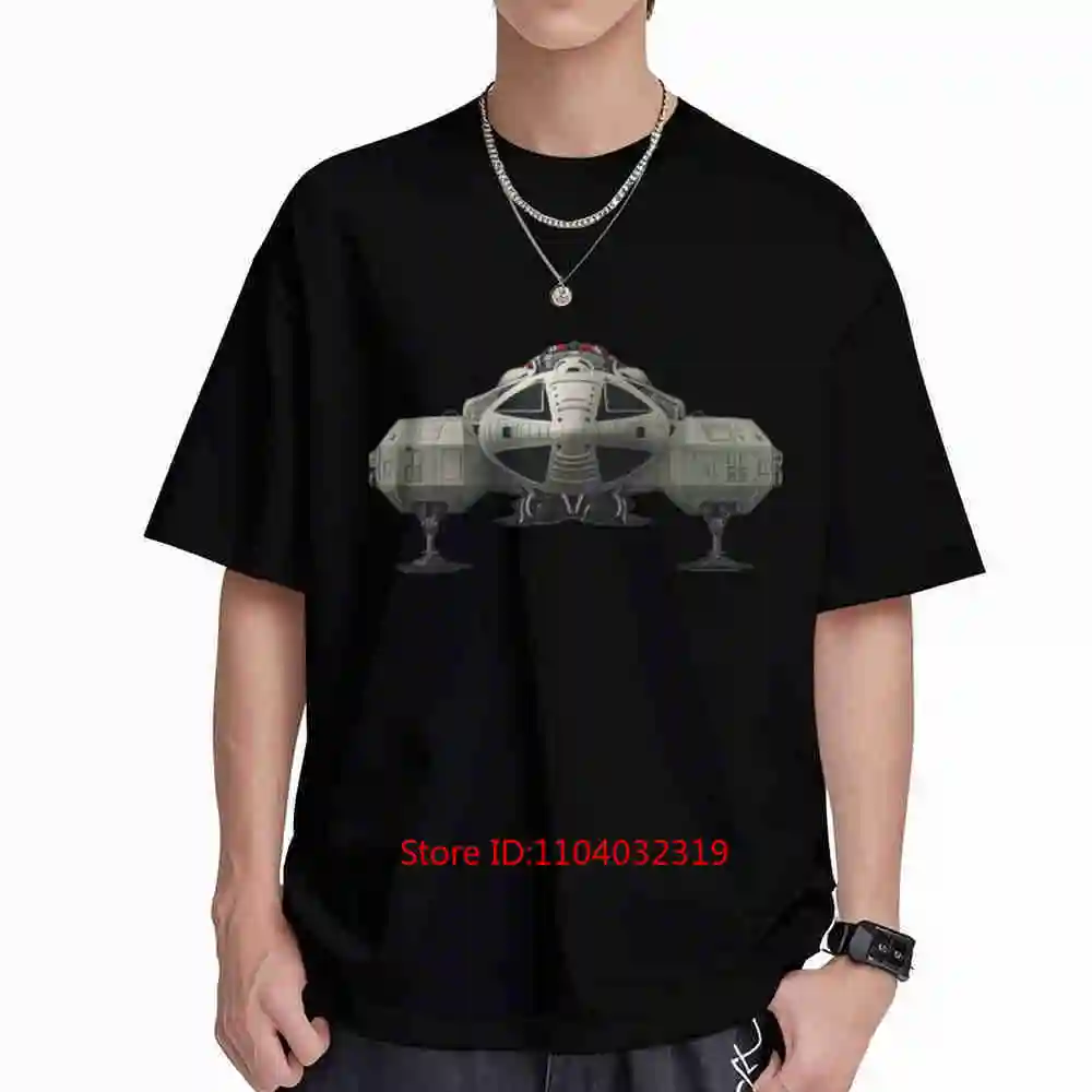 Space 1999 Eagle Retro Spaceship Short Sleeve Tee 100% Cotton T-Shirt