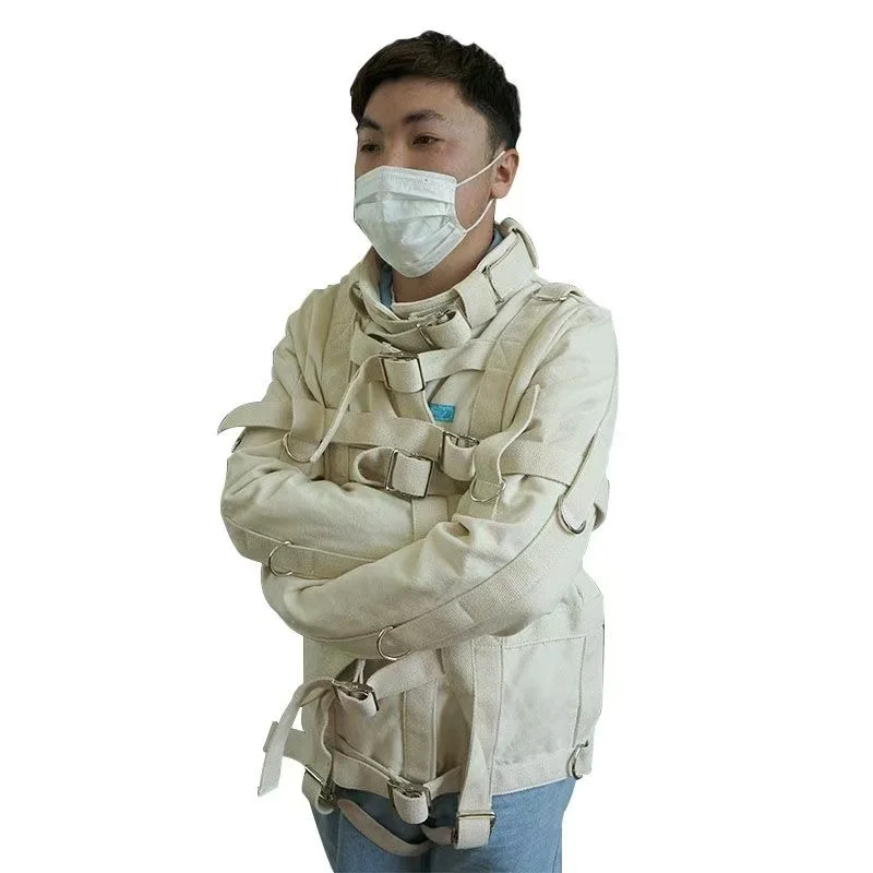 Metal Buckle Restraint Manic Patient, Restless, Anti-Hitting, Self-Injury, Fixed Upper Limbs ankle brace Braces Supports