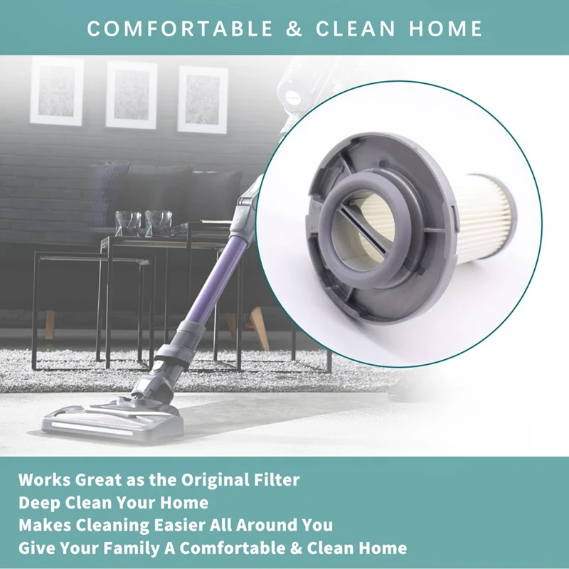 فلاتر بديلة لمكنسة كهربائية Rowenta ، فلتر بديل لـ x-force flex rh96 ، 3 عبوات