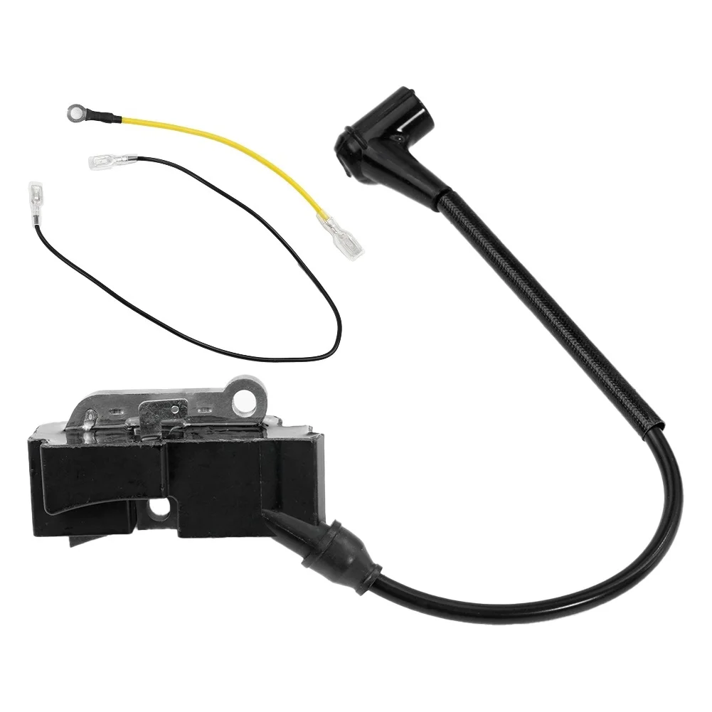 Convenient Practical Useful Ignition coil 345 346 Cables Chainsaw Engine Replacement 350 351 359 362 Attachment