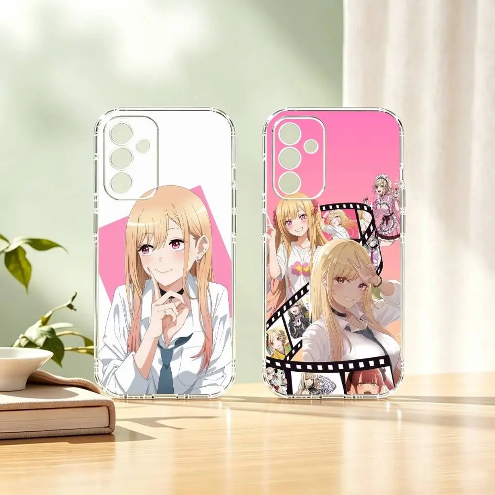 My Dress-Up Darling gift Phone Case Transparent Silicone Soft For SamsungA10,12,20,21S,30,31,40,50,51,52,70,71
