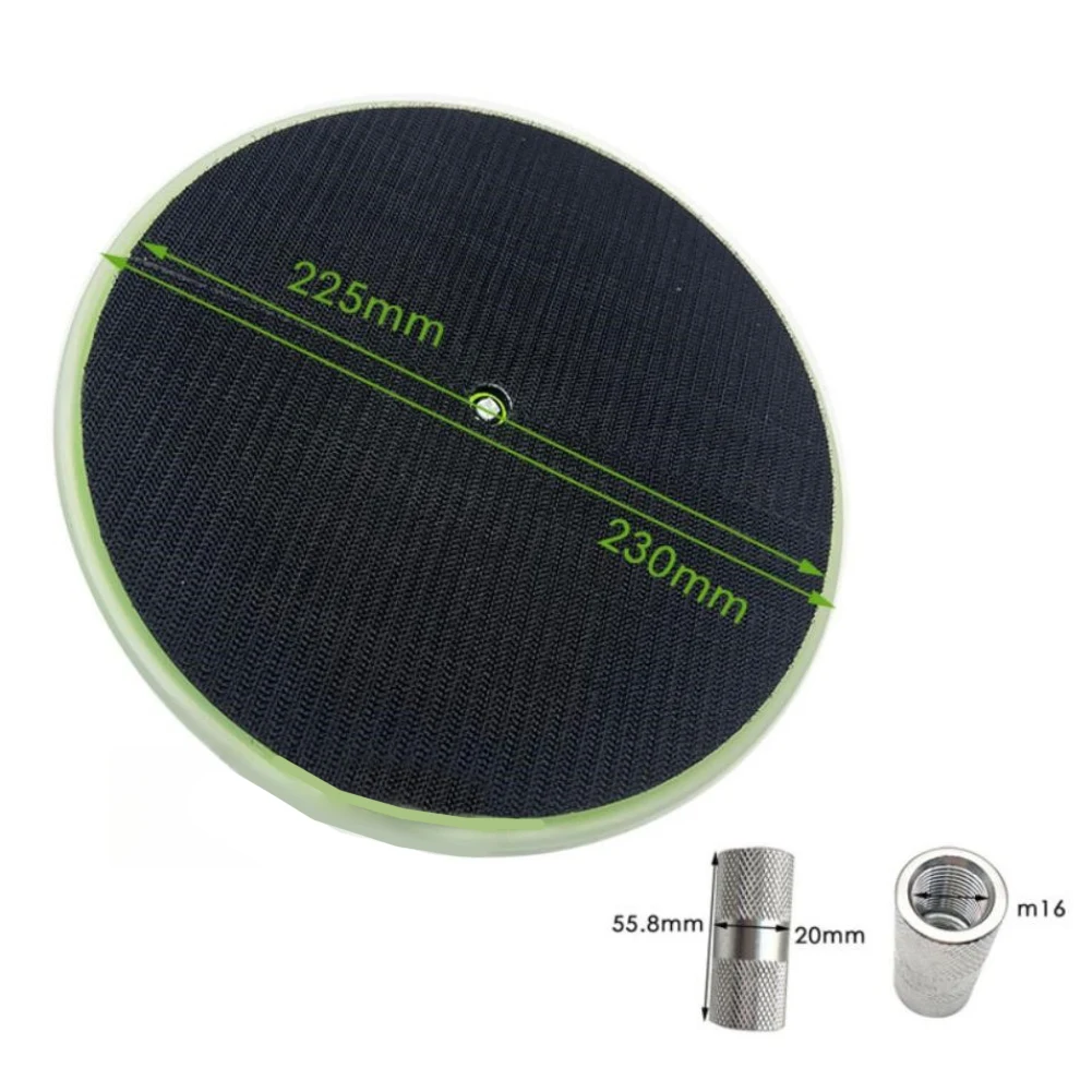 support-de-disque-de-poncage-pour-ponceuse-a-perche-de-9-pouces-avec-connecteur-pour-peinture-murale-plafond-polissage-et-poncage-–-accessoires-d'outils