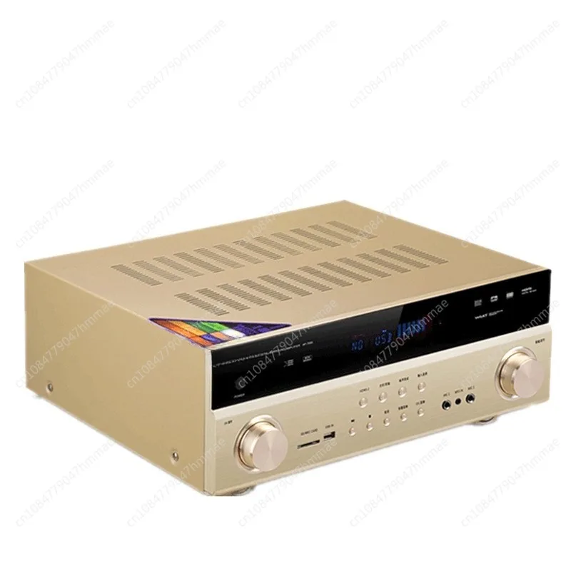 

Аудиофильский усилитель для домашнего кинотеатра 5,1-канальный усилитель 4K Высокомощный цифровой усилитель HDMI Bluetooth DTS