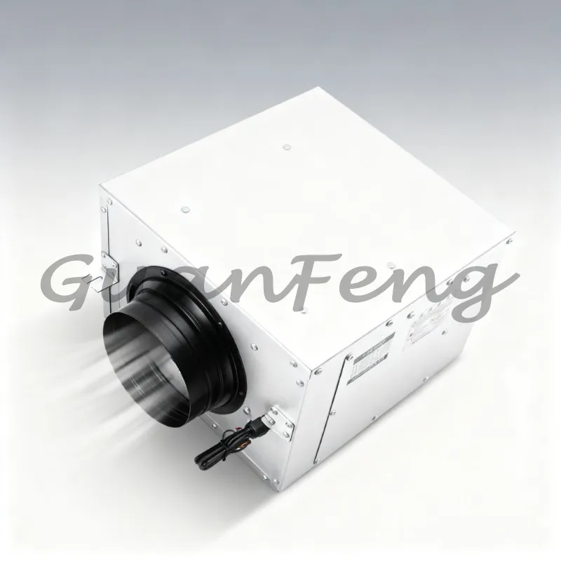 Ultra‑Silent One‑Way Duct Blower Fan Household Fresh Air System Inline Duct Exhaust Ventilator for Home Ventilation