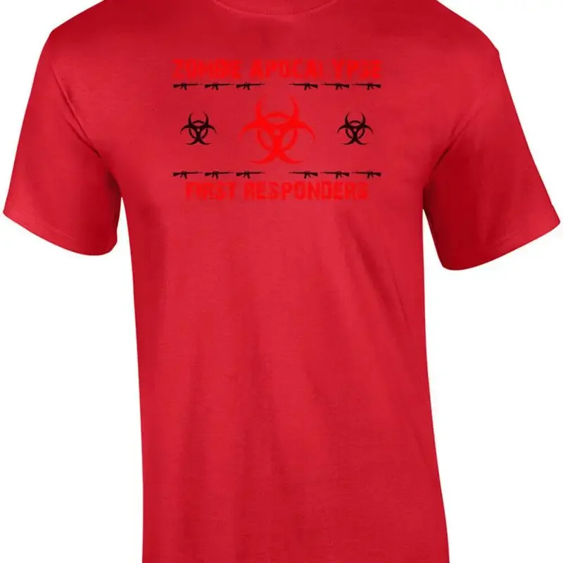 

Zombie Apocalypse First Responders T Shirt