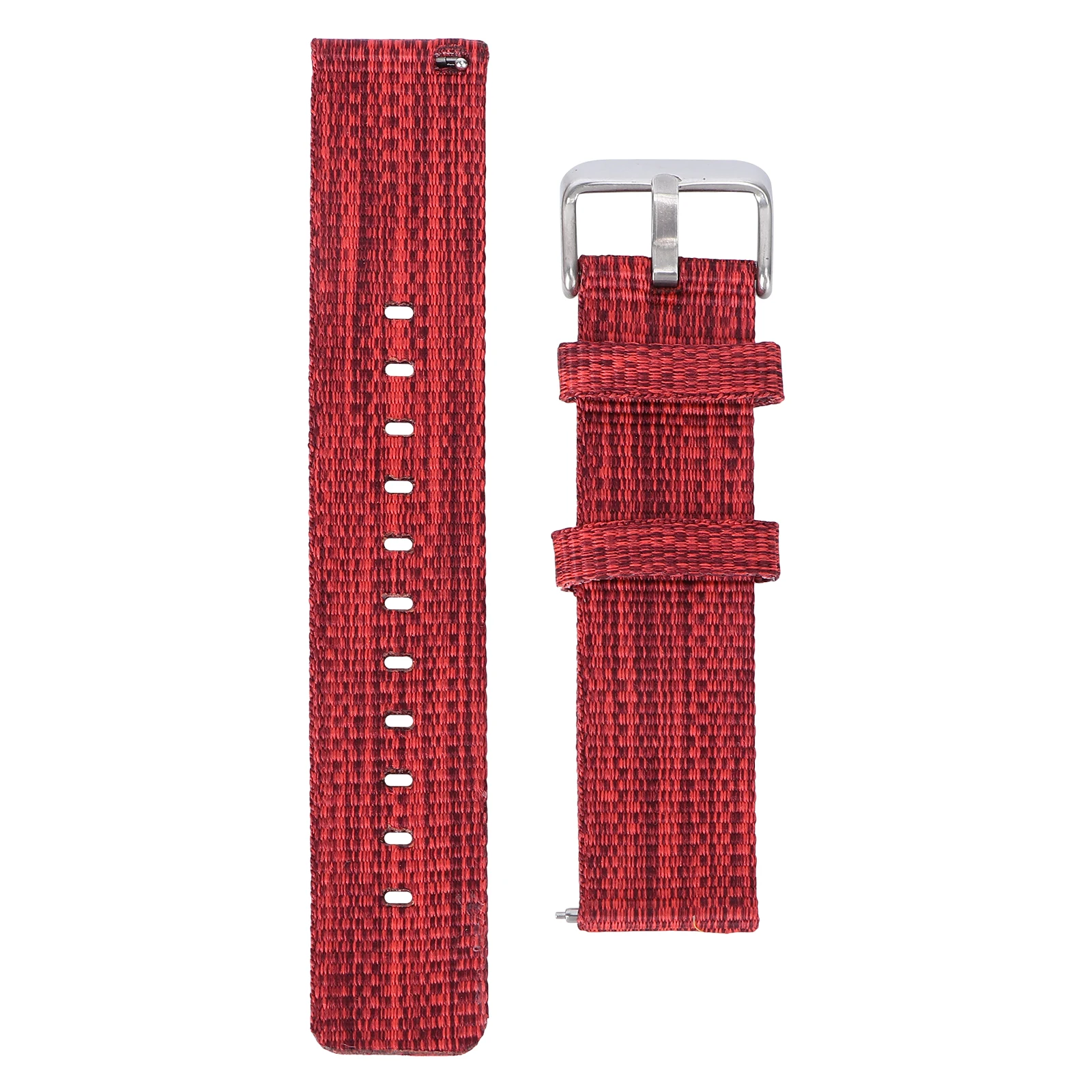 

20 Mm Canvas Strap Watch Accessories Wrist Watchband Replacement Fashion Watchstrap